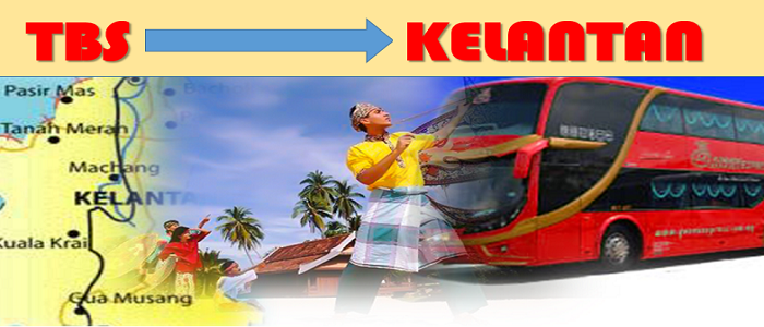 Jadual bas dan harga tiket bas dari TBS ke Kelantan terkini