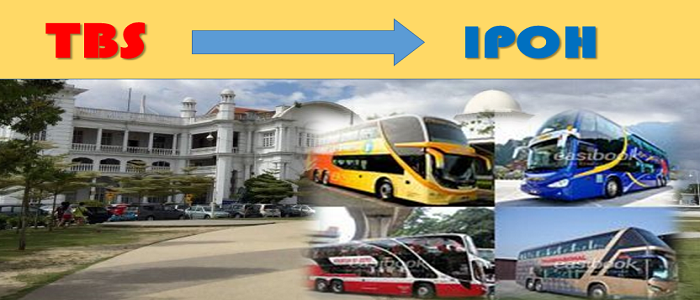 Harga tiket bas ke Ipoh dari pelbagai destinasi di seluruh Semenanjung Malaysia