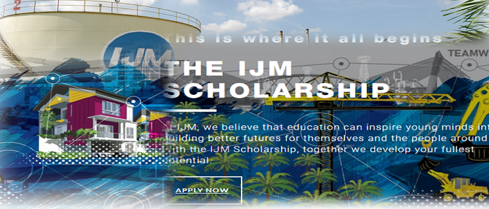 Permohonan Biasiswa IJM secara online