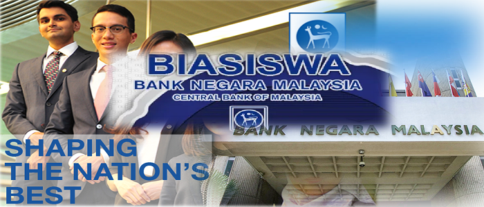 Permohonan dan semakan biasiswa Bank Negara Malaysia Online