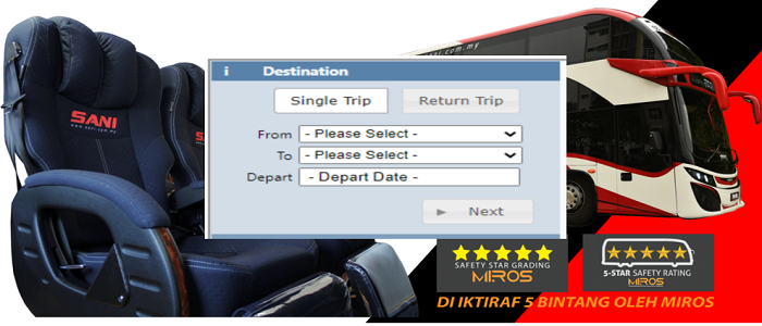 Jadual perjalanan dan contact number Sani Express Terengganu