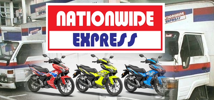 Cara pos motor guna Nationwide Express