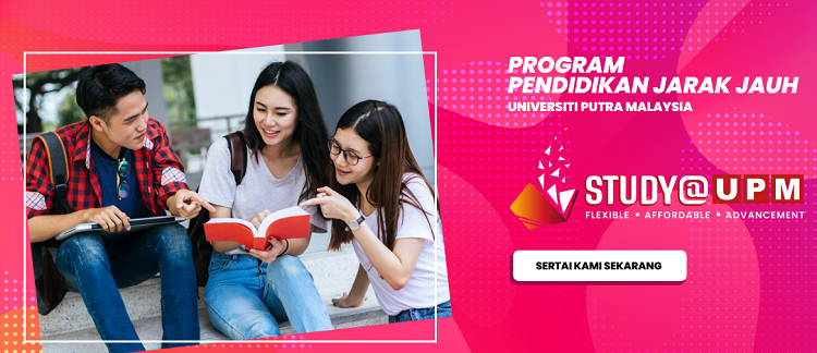 Pendaftaran program Pendidikan Jarak Jauh Universiti Putra Malaysian (UPM)